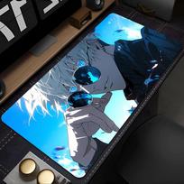 Anime Mouse Pad Gamer Jujutsu Kaisen Gojo New Keyboard Pad Desk Mouse Mat Carpet Rubber Tapis Souris Gaming Notbook PC Mousepad 300x800x2mm