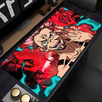 Mousepad Computer New Mouse Pads Keyboard Pad Mouse Mat Gamer Soft Office PC Carpet Table Jujutsu Kaisen Sukuna Desktop Mat 400x900x2mm