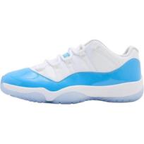Air Jordan 11 Retro Low GS low-top basketball shoes white/university blue unisex FV5121-100 36