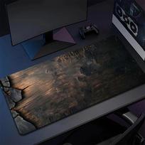 Wood pattern Mouse Pad  large mousemat computer gamer office stitched edge keyboard desk mat washable nonslip  Long Desk Pads SBD300x800x2mm