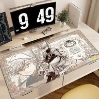Japanese Manga Tongari Boushi no Atelier Coco Qifrey Agott XXL Anime Mousepad Keyboard Desktop Mat Mouse Pad 800x400x2mm