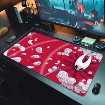 XXL Naujas žaidimo fonas Hollow Knight Pelės kilimėlis Nešiojamųjų kompiuterių klaviatūros kilimėlis Pelės kilimėlis Kilimas Kompiuterių priedai Neslystantys Šaunūs stalo kilimėliai 300x800x2mm