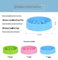 Anti-Choking Slow Feeder Dog Bowl for Poodles, Teddy, and Pomeranians 20x5 cm