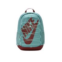 NIKE Travel Backpack, Adjustable Straps, Sport Bag, HJ8200-017 Green-Brown, One Size ruda/žalia