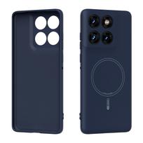 For Motorola Edge 70 60S 60 Pro Fusion+ Case Hand Feel Liquid Silicone For Magsafe Soft Mobile Phone Cover For Moto X70 Air Pro Motorola Edge 60 Pro mėlyna