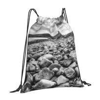 Dunstanburgh Castle , Northumberland , England School Bag Big Capacity Backpack Laptop Dunstanburgh Castle Castles Landmarks OneSize