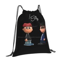 Cartoon Psb School Bags For Teenage Girls Laptop Travel Bags Psb Eighties Pet Synthpop Shop Retro 1980s Boys OneSize