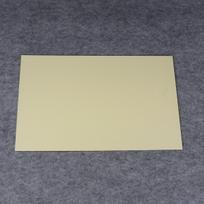 FLEOR 1pcs 43x29cm Blank Guitar Pickguard Material Sheet Cream for Electric Guitar Bass Parts DIY Custom
