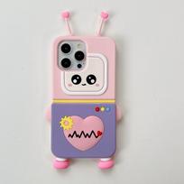 For Xiaomi Redmi Note 14 13 12 Pro Plus 5G 12S 11S 12 4G Redmi 14C 13 12 12C 10C 13C A3 Y2K Silicone Cute Love Phone Case Redmi Note 14 Pro rožinė
