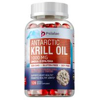 Antarktinio krilio aliejaus maisto papildas 1000 mg. Krilių aliejus palaiko širdies ir sąnarių sveikatą. 120
