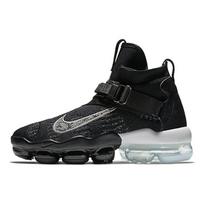 Nike Air VaporMax Premier Flyknit 'Black Metallic Silver' Men's AO3241-002 EU 44