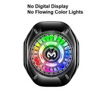 Puslaidininkinis telefono aušintuvas su RGB apšvietimu, magnetiniu klipsu, bešerkšnis, stipriai vėsinantis, skirtas žaidimams ir tiesioginėms transliacijoms
