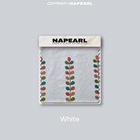 1 vnt. „NAPEARL“ balto tiulio modernaus kaimo stiliaus siuvinėtos spalvingos permatomos užuolaidos langams, skirtos svetainės, miegamojo ir namų dekoravimui W100cm x L200cm balta