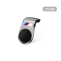 Automobilinis magnetinis L formos automobilinis specialus GPS telefono laikiklis emblema BMW M E34 E36 E60 E90 E46 E39 E70 F10 F20 F30 X5 X6 X1 M3 M5 M6 E71 F01 F02 F87 balta