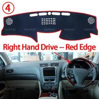 For Lexus GS GS300 GS430 GS450h GS350 GS460 2006~2011 Auto Dashboard Cover Dash Mat Board Pad Carpet Dashmat Anti-UV Mats
