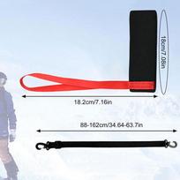 Ski Sport Gloves Wrist Straps Winter Outdoor Skiing Gloves Holder Wrist Straps Detachable Women Men Snowboard Mittens Lanyard