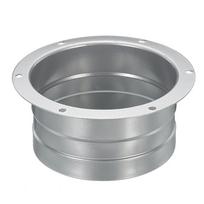Cinkuoto geležies metalinis tiesus vamzdžio jungės jungiklis Vėdinimas Šildymas Vėsinimas Vėdinimo HVAC sistema 75MM-1PCS