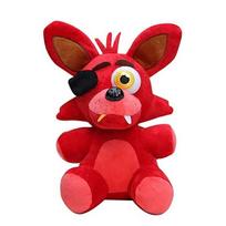 Penkios naktys pas Fredį (FNAF) - Mieli pliušiniai žaislai. 18cm žaidimų lėlės: Bonnie Lėliukė, Foxy Iš Animacinio Serialo. Freddy pliušas 18cm raudona