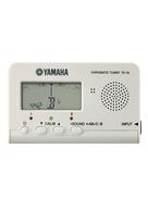 Yamaha Chromatinis paprasto dizaino TD-19WH tiuneris, baltas, kompaktiškas, didelio našumo, balta