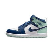 (PS) Air Jordan 1 Mid 'Blue Mint' Kids' 640734-413 EU 35