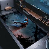Game Horror Dead by DDaylight Mouse Pad Rubber Desk pad Large Gaming Lock Edge Thickened PC Large XXL Table Desk Mat HYBXAXC 800x400x2mm
