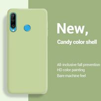 Liquid Silicone Phone Case for Huawei P30 lite P40 lite E Y6 Y7 Y9 Prime  Y6P Y7P Y8S P Smart  P Smart Z Back Cover P30 Lite