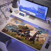 XXL Mousepad Horizon Zero Dawn Mouse Pad Pc Gamer Rug Gaming Accessories Deskmat Computer Keyboard Table Mat Anime Mausepad Mats 800x300x2MM