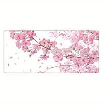 new Japanese style Gaming Mouse Pad Pink Sakura Mousepads Black White Large Desk Mat Art Mousepas New Office Laptop Gamer Rugs 800x300x2mm