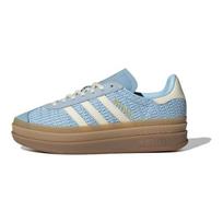 adidas Originals GAZELLE BOLD Women's Low-Top Skate Shoes Blue JS3899 36.5