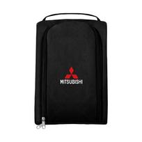sdbf9 Car Emblem Sneaker Storage Bag  Auto Organizer Interior Accessories for Mitsubishi Asx Lancer V73 Triton Colt Evolution Xpander