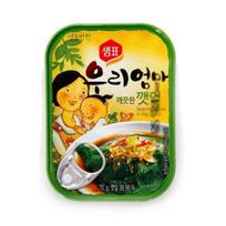 Korean Instant Side Dishes  My Mother  Series, One-Touch Canned Food 10 types / Kfood, Authentic Korean Food 2.SESAME LEAVES IN SOY SAUCE 70g