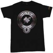 The Hunger Games Adult New T-Shirt - District 8 Thread and Needle Pic L