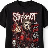 Slipknot Corey Taylor Duality Lyrics Metal Band Graphic Unisex TShirt S brown