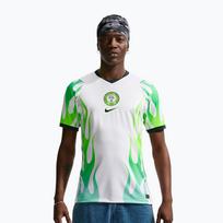 Vyriški futbolo marškinėliai Nike Nigeria 2026 Stadium Away white/green glow/black