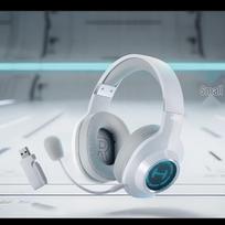 Edifier HECATE G2 Wireless Over-Ear Bluetooth Gaming Headset balta
