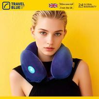 Travel Blue Vibrating Memory Foam Neck Pillow