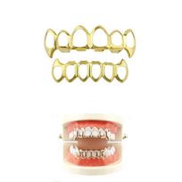 Hip Hop Top Bottom Teeth Grills