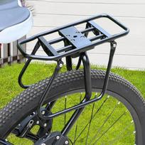 Rear Bike Rack Stable Aluminum Alloy Cargo Support Bicycle Luggage Holder for Commuter Mountain Road Bikes
