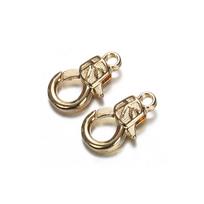 30PCS 16mm Lobster Clasps Antique Alloy Jewelry Findings for Bracelets Necklaces New DIY Craft Closures Chain Hooks Components Length 16mm