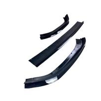 For Volkswagen VW Golf 7.5 GTI Mk7 Facelift GTI 2017-2020 TCR Style Car Front Bumper Lip Spoiler Splitter Bodykit Tuning Trims Glossy Black