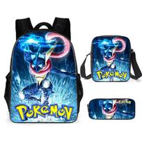 (13) 3PCS Kids School Bag Lunch Bag Pencil Case 01