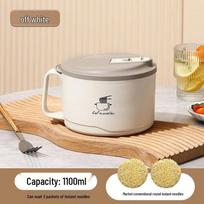 304 Stainless Steel Instant Noodle Bowl with Lid