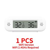 Tuya Zigbee 3.0 WiFi Temperature Humidity For Smart Home Thermometer Hygrometer APP Remote Work with Google Home Yandex Alexa