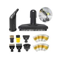 10-Piece Accessory Set for Steam Cleaners SC1, SC2, SC3, SC4, SC5 - Includes Nozzles, Brushes, and Cloths