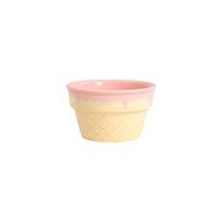 Krymo formos keraminis jogurto dubenėlis Išskirtinis desertų dubenėlis Indas pietų stalui Restoranas Light Green Bowl beige