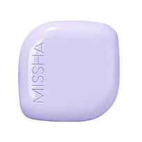 MISSHA Layering Fit Cushion Semi Glow Mini SPF50+ PA++++ Korean Cushion Foundation Natural Radiant Coverage Travel Size 5g #21 Vanilla