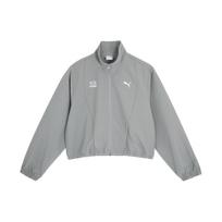 Puma Dare To Graphic Jacket Moteriška striukė šviesiai pilka 627988-62 XL gray
