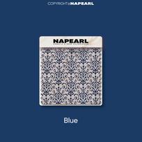 1PC NAPEARL Retro kinų klasikinės mėlynos ir baltos porceliano spausdintos pusiau užtemdytos užuolaidos mažiems langams, balkonams, namų Dceor W150cm x L60cm mėlyna