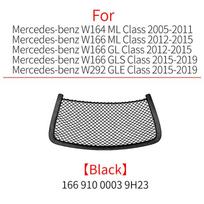 For Mercedes W164 W166 W251 Car Seat Back Panel Leather Backrest Storage Pocket Cover Accessory For Benz ML GL R GLE GLS Class juoda