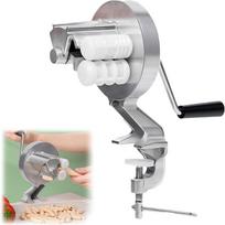 Aluminum Alloy Manual Pasta Machine Removable Hand Cranking Pasta Maker Adjustable Clamp Manual Noodle Making Press Machine šviesiai pilka spalva